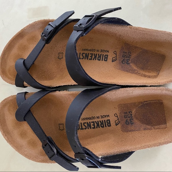 Birkenstock Shoes - Black Birkenstock Mayari Birko-Flor